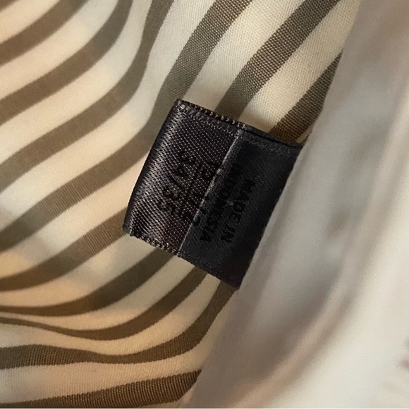 JOHN VARVATOS SLIM FIT STRIPED BUTTON DOWN SHIRT - Picture 6 of 6